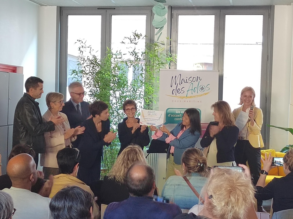 Inauguration de la Maison Des Adolescents Caux Maritime