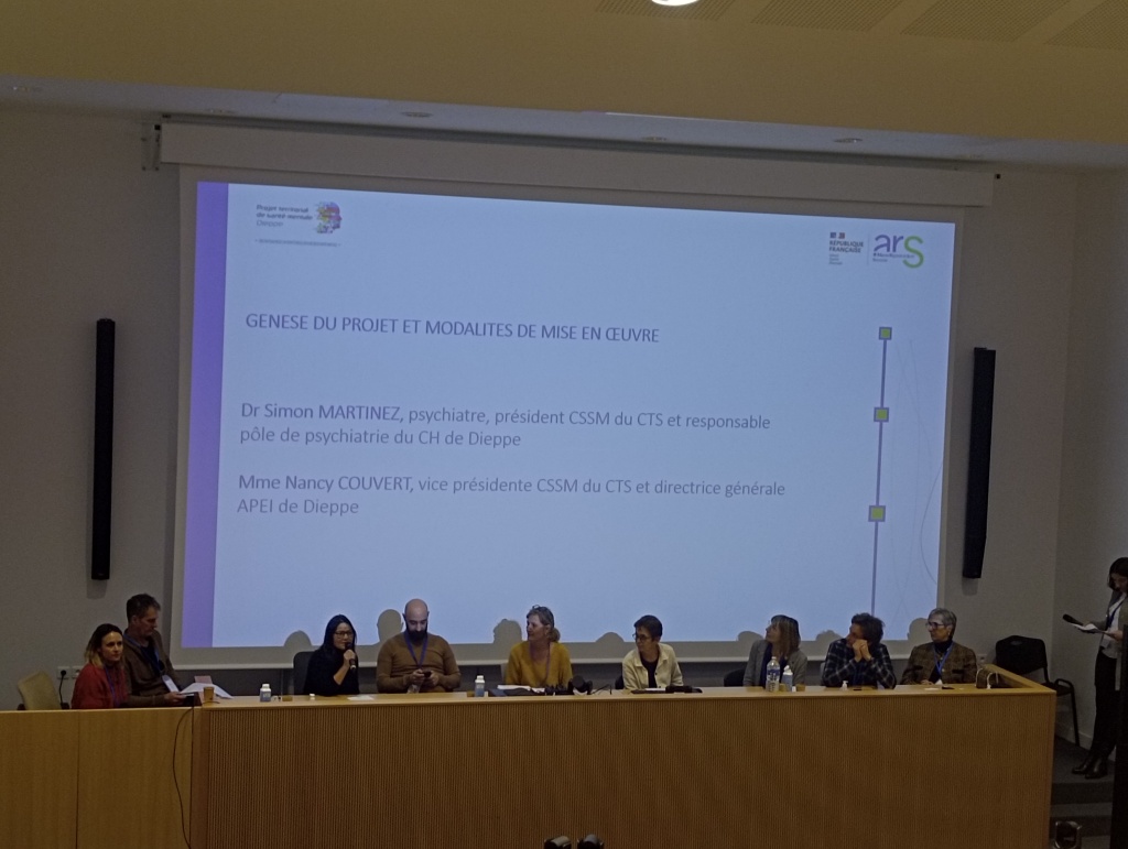 La MDA participe au colloque régional des Projets territoriaux de santé mentale de Normandie